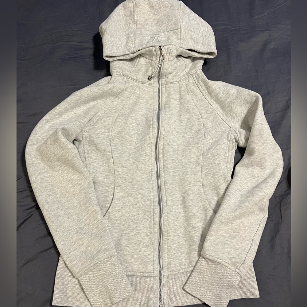Lululemon size 6 Scuba full-zip hoodie